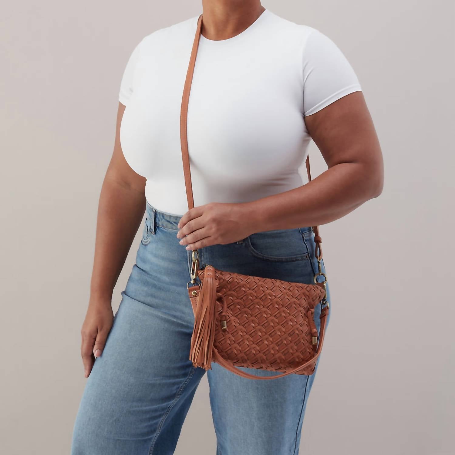 HOBO Women's Kori Crossbody Bag in harvest wheat - women's bag - view 4