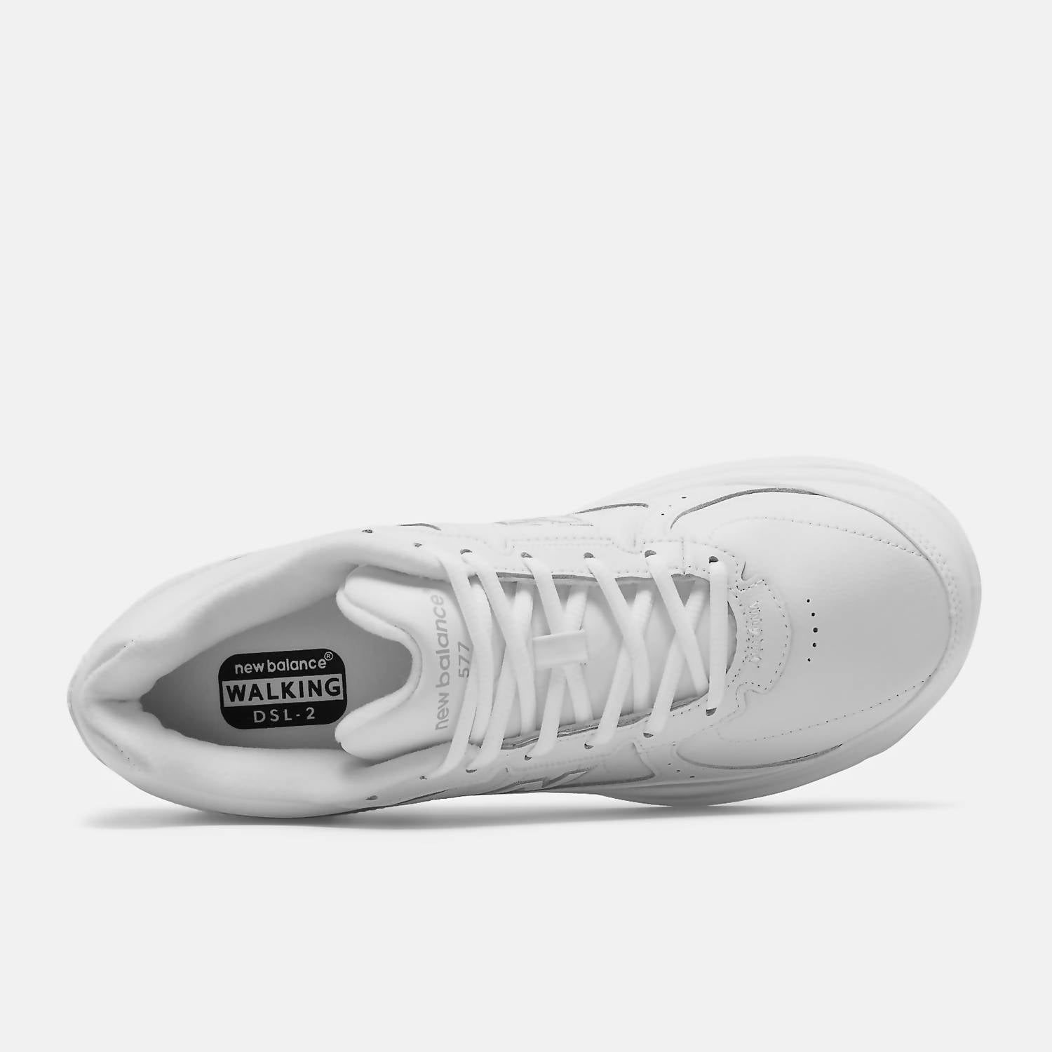New Balance Men's 577v1 Walking Shoes in white - men's sneaker - alternate view