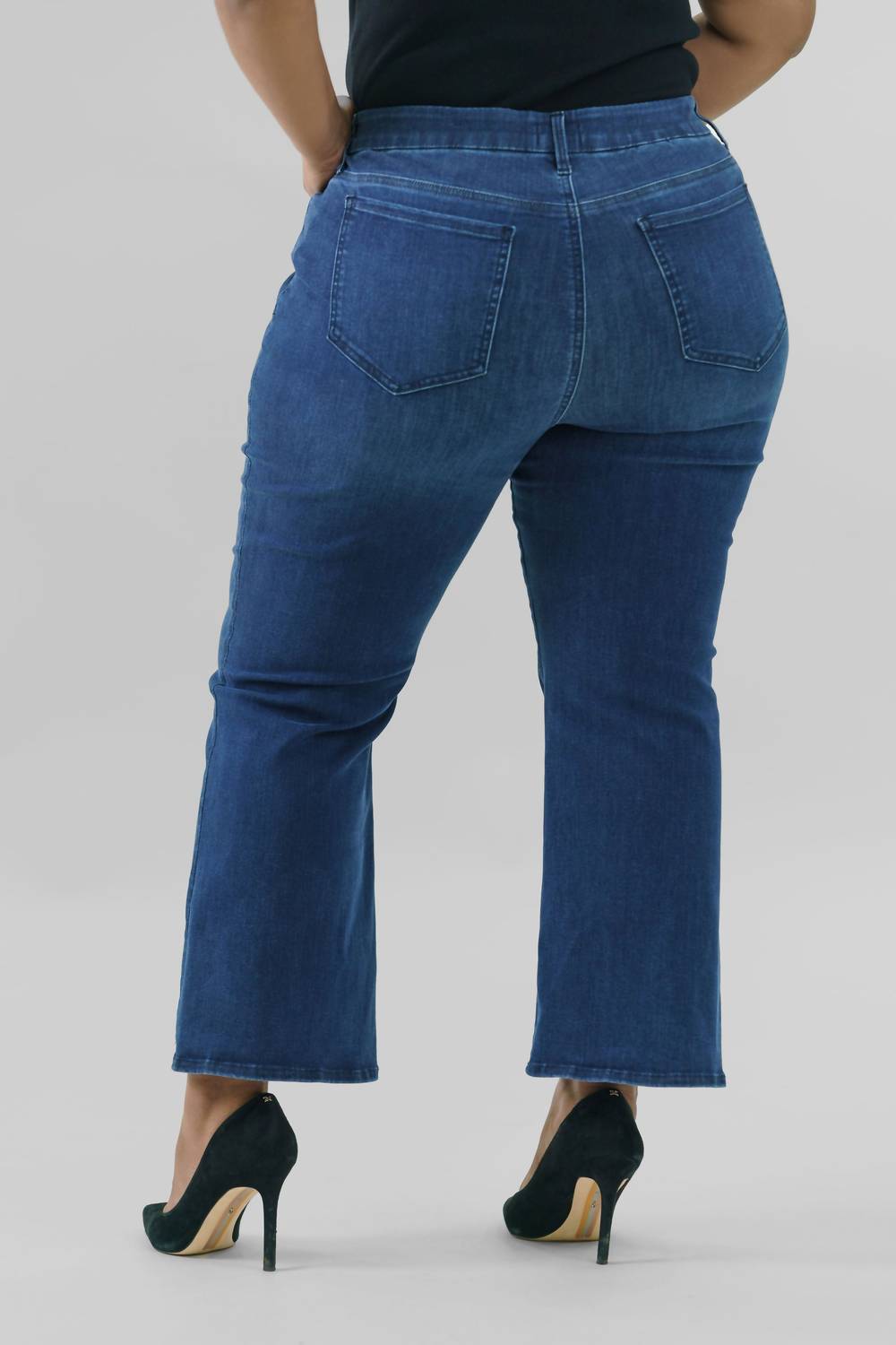 Nydj - Waist Match High Rise Major Wide Leg Jeans - Plus