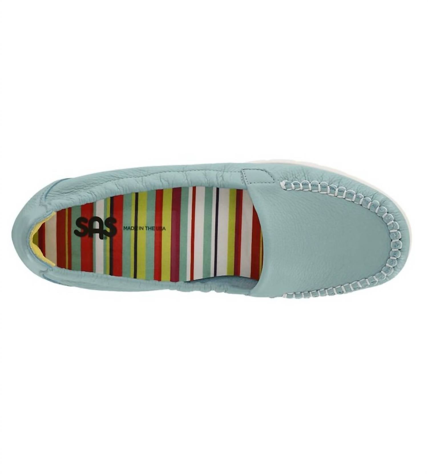 SAS Women's Sunny Slip On Loafer in teal - women's flats - view 4