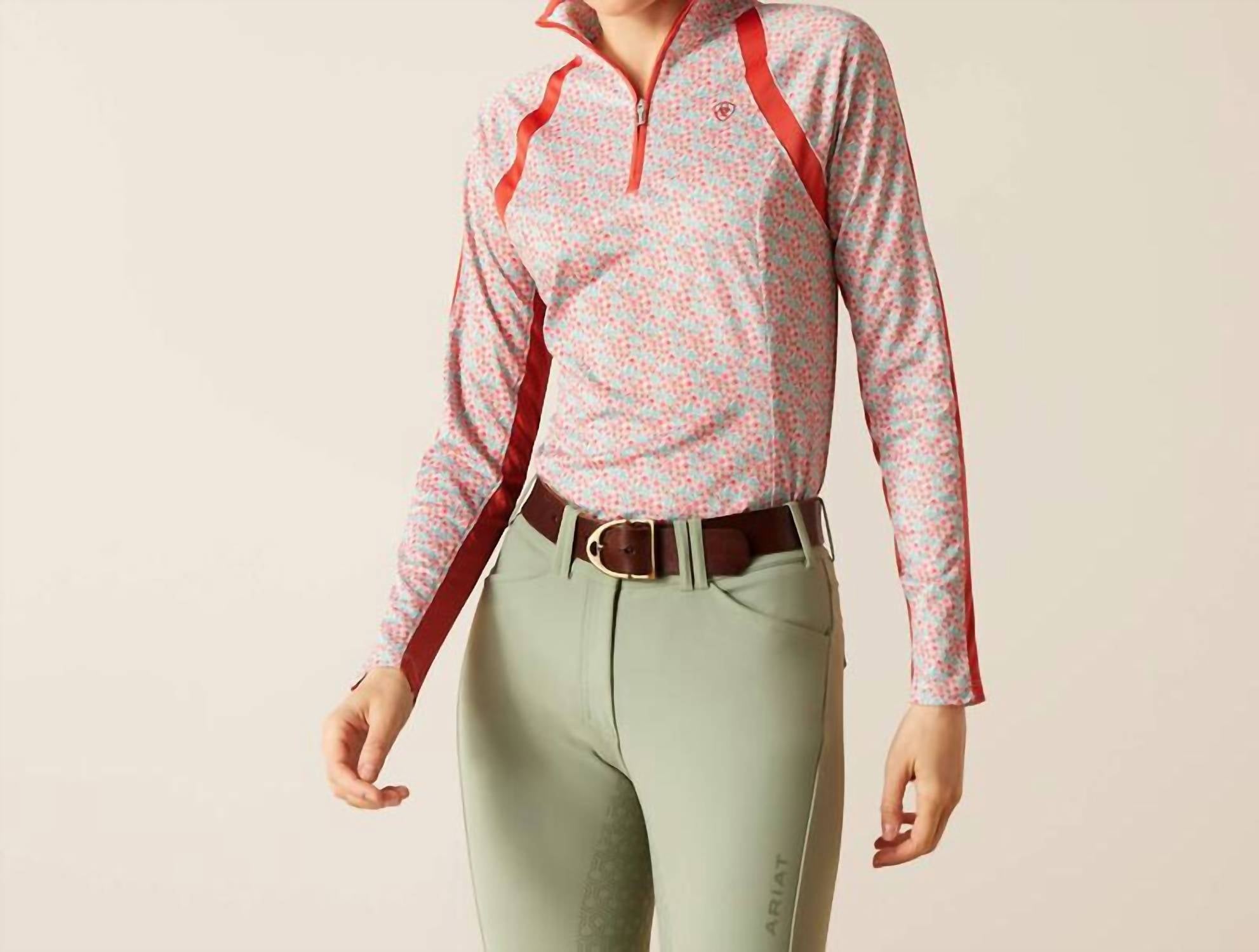 Ariat - Women's Sunstopper 3.0 1/4 Zip Shirt