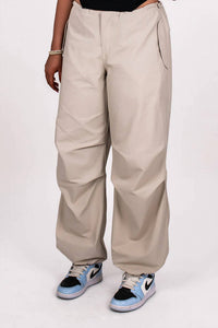 Cotton Candy La - Drawstring Cord Parachute Pant