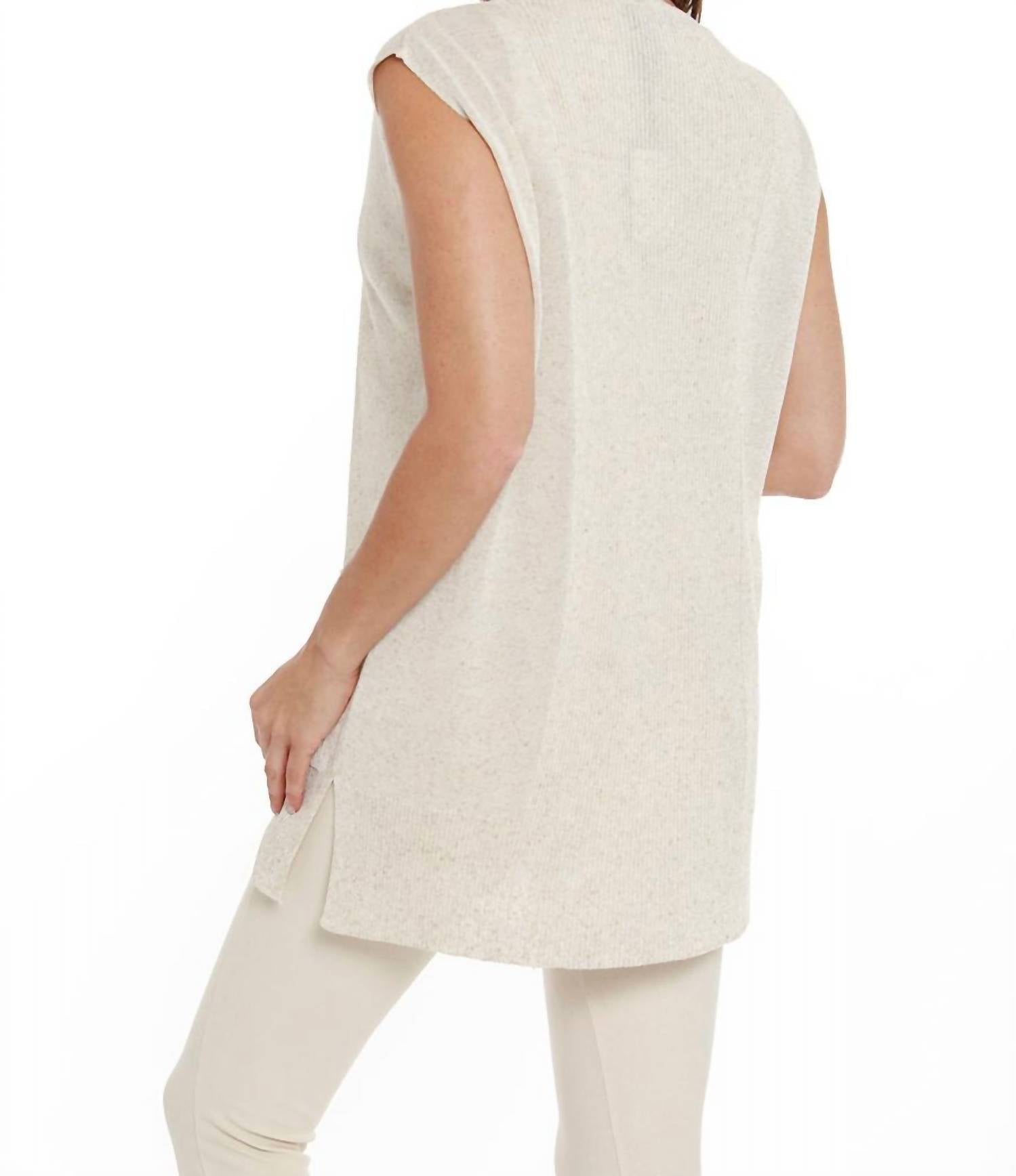 Linen Long Vest