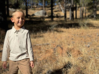 Me & Henry - Boys Spencer Long Sleeve Polo