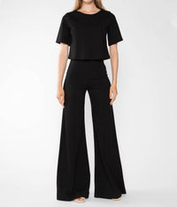 Ripley Rader - Ponte Knit Wide Leg Pant