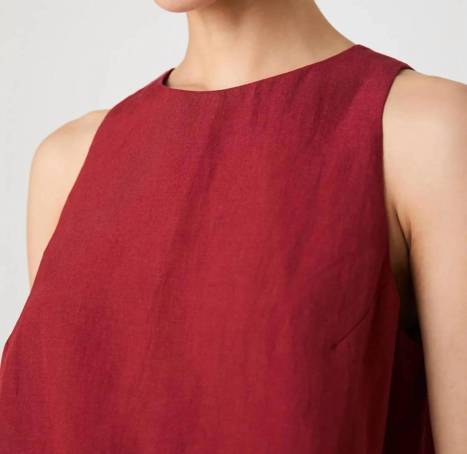 French Connection - Birdie Linen Shell Top