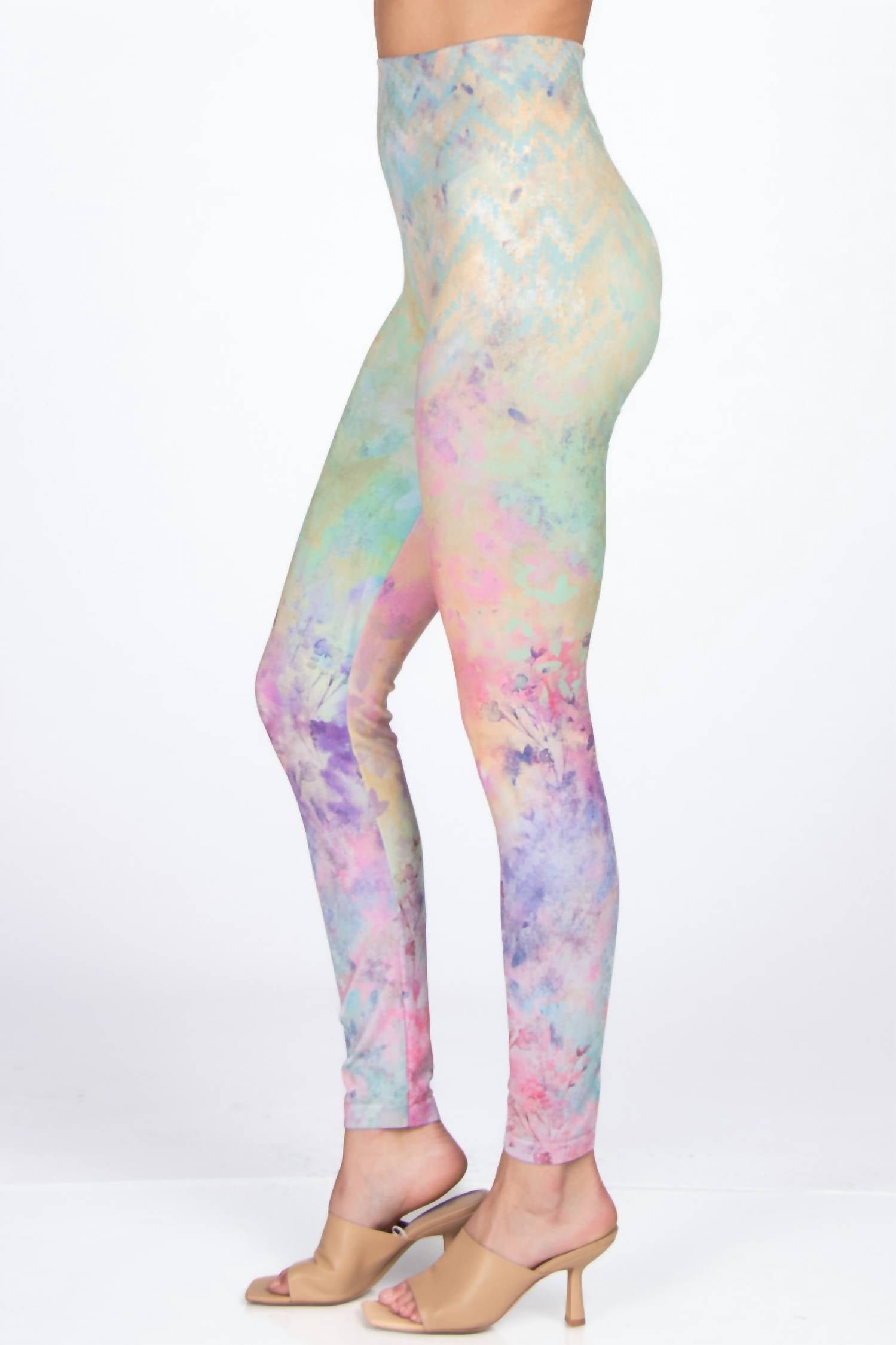 M.Rena - Slim Leg Print Leggings