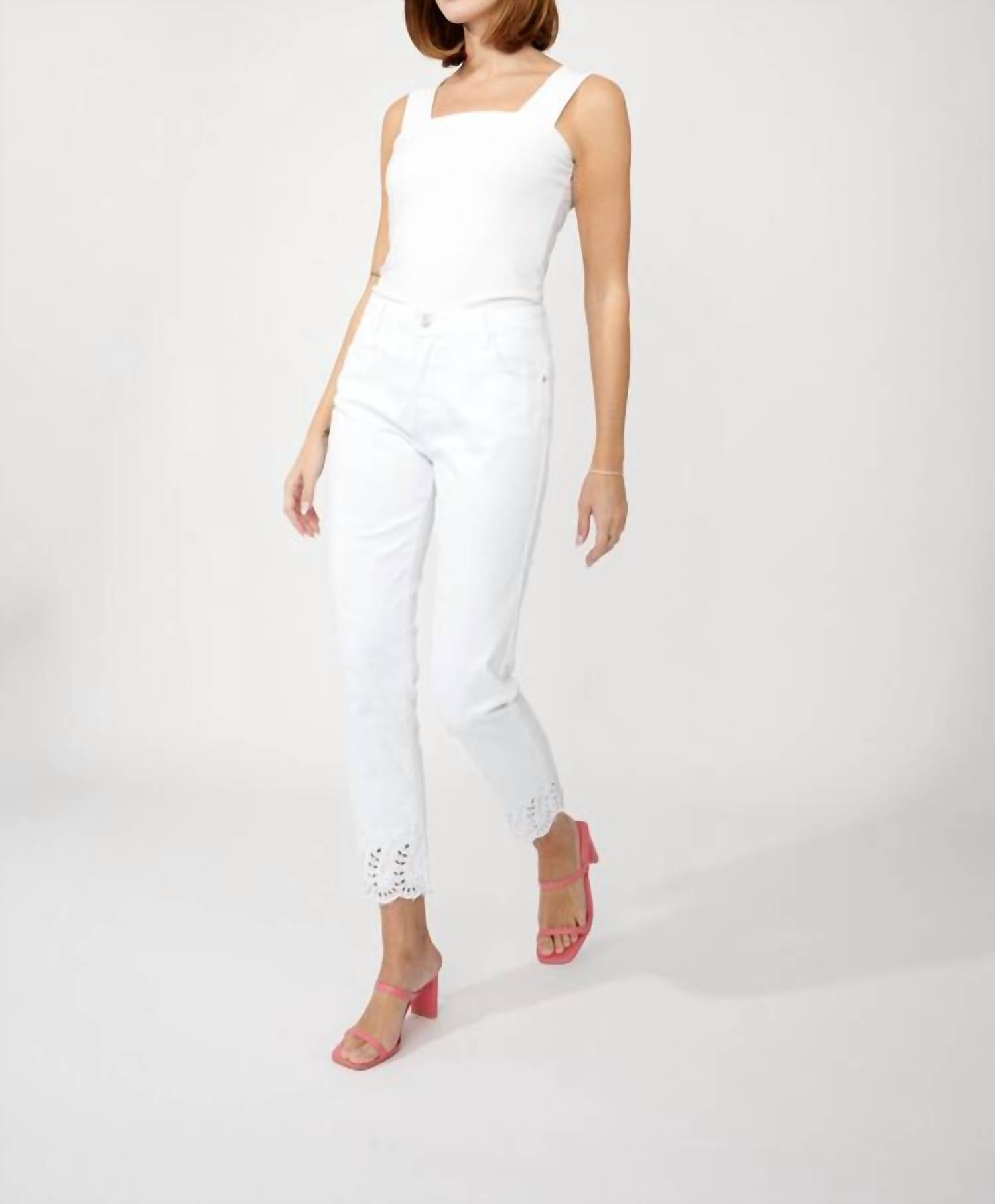 Frank Lyman - Cut Out Jeans