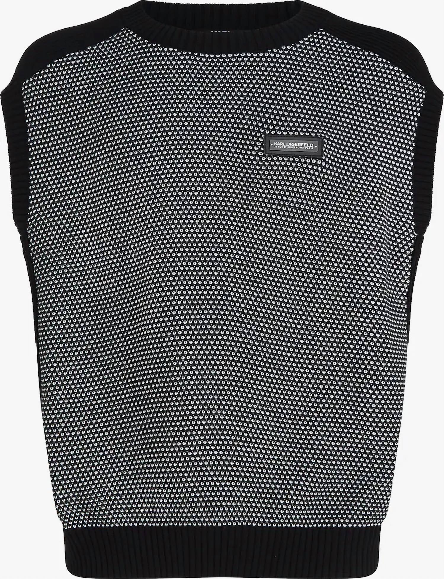 Karl Lagerfeld - Mono Logo Knit Vest