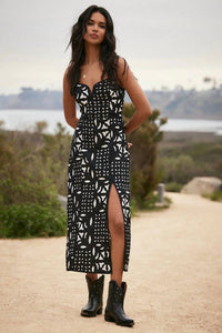 Saltwater Luxe - Geo Quilted Dress