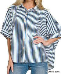 Zenana - Addison Button Down Shirt