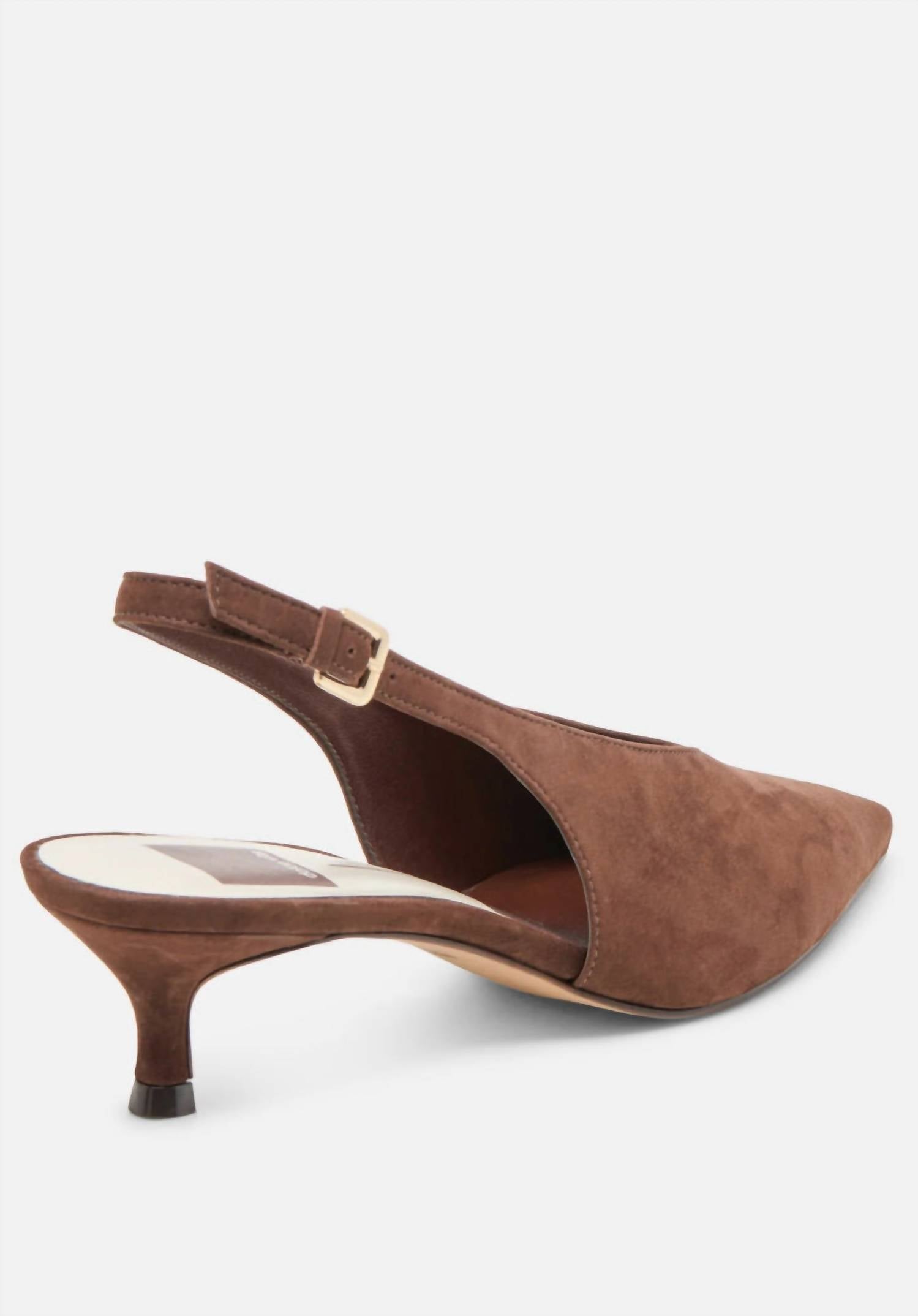 Dolce Vita Women's Alenna Sling Back Heels in brown - women's heels - view 4