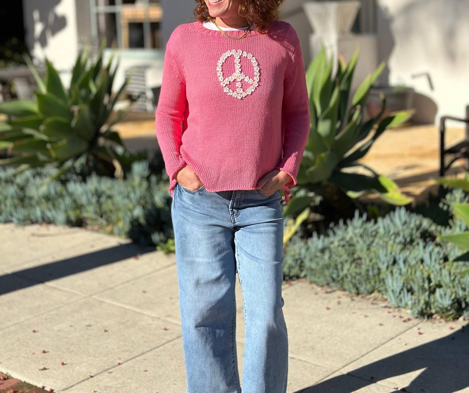 Wooden Ships - Daisy Peace Cotton Sweater