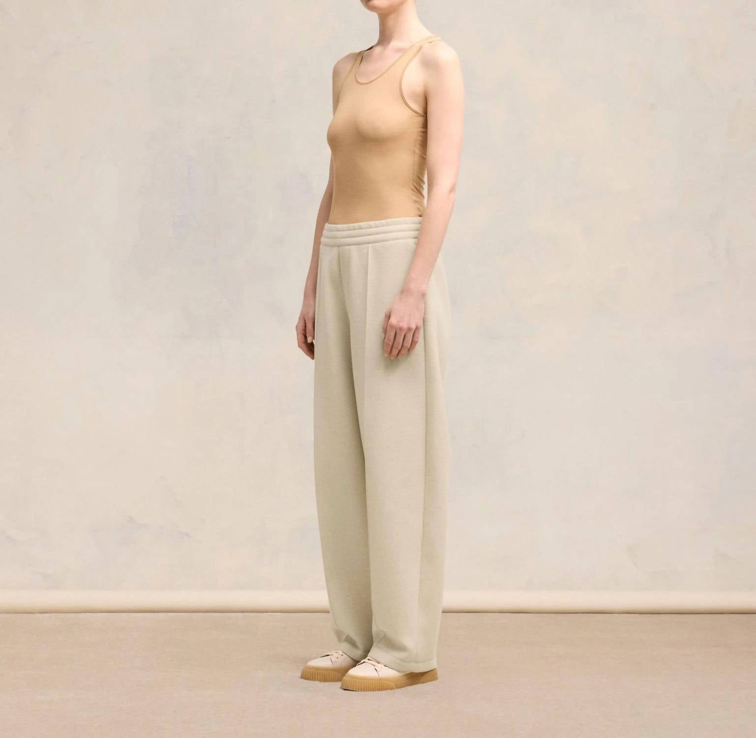 Ami Paris - Pleated Drawstring Trouser Pants
