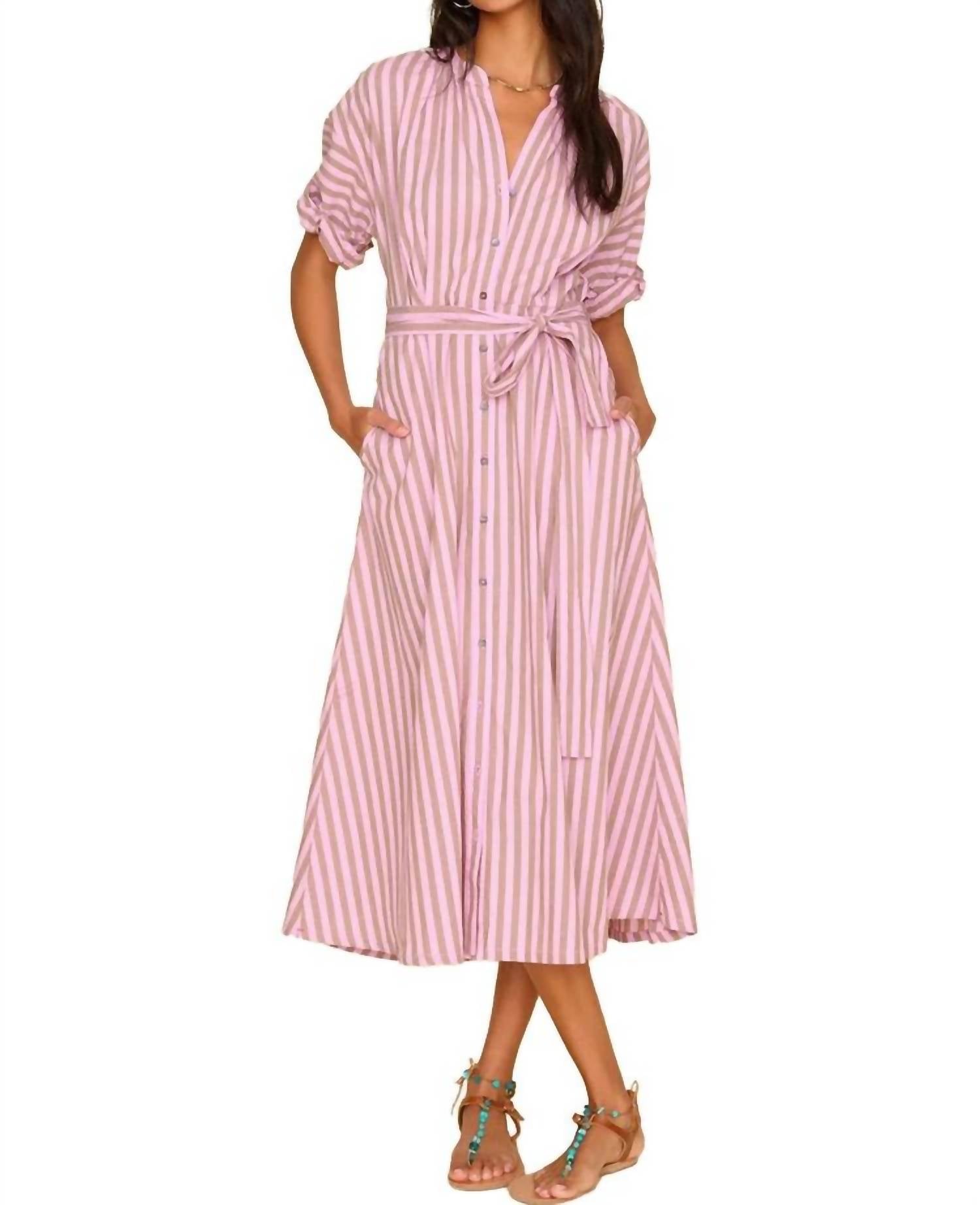 Xirena - Liora Tie Waist Midi Dress