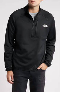 THE NORTH FACE Canyonlands 1/2 Top in black - men's shirt