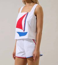 Sugarlips - Sallie Sleeveless Top
