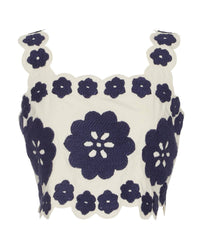 Sea - Catrine Applique Tank Top