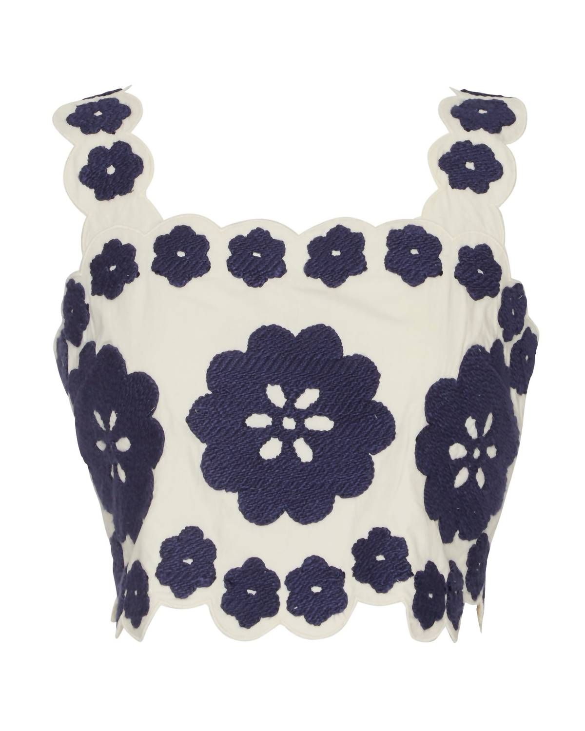 Sea - Catrine Applique Tank Top