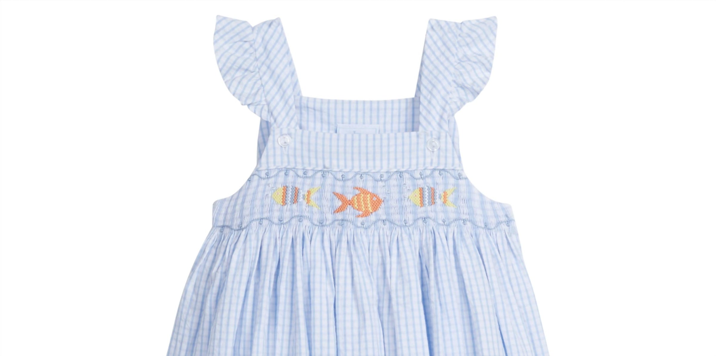 Little English - Girl's Smocked Lizzy D Dress