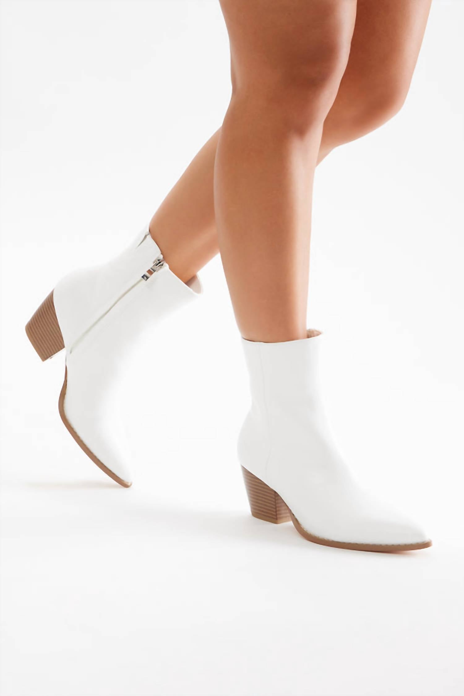 Ccocci - Women's Pointed Toe Arisa Ankle Boots