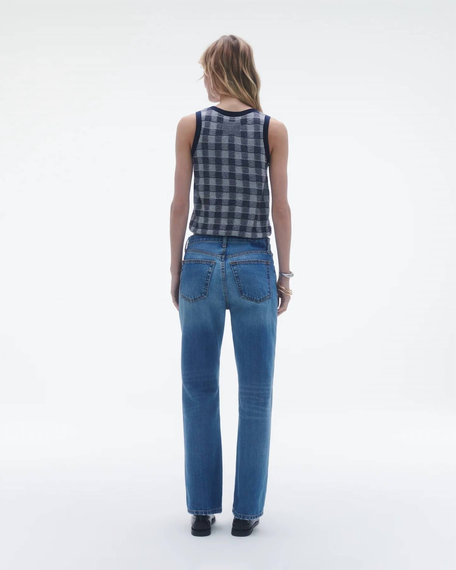 Guest In Residence - Gingham Tank Top