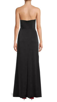 Liv Foster - Satin Strapless Gown