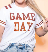 Bomb - Sequin Design Gameday Shirt Top