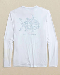 Southern Tide - Men's Swarming Sharks Performance Tee