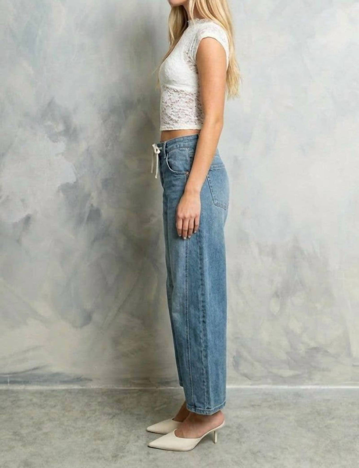 Artemis Vintage - High Rise Relaxed Barrel Jeans