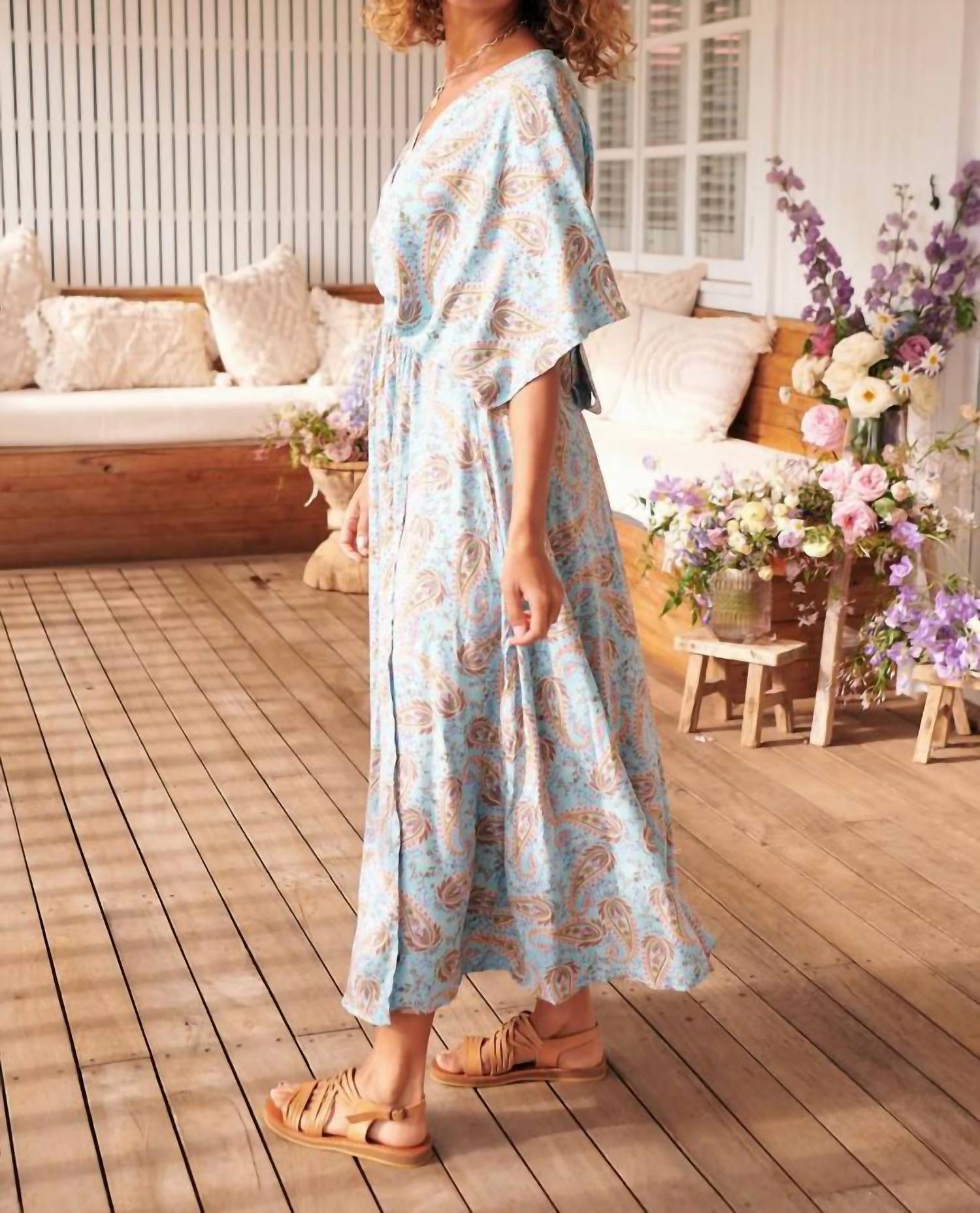 Jaase - Lailah Print Fields Maxi Dress