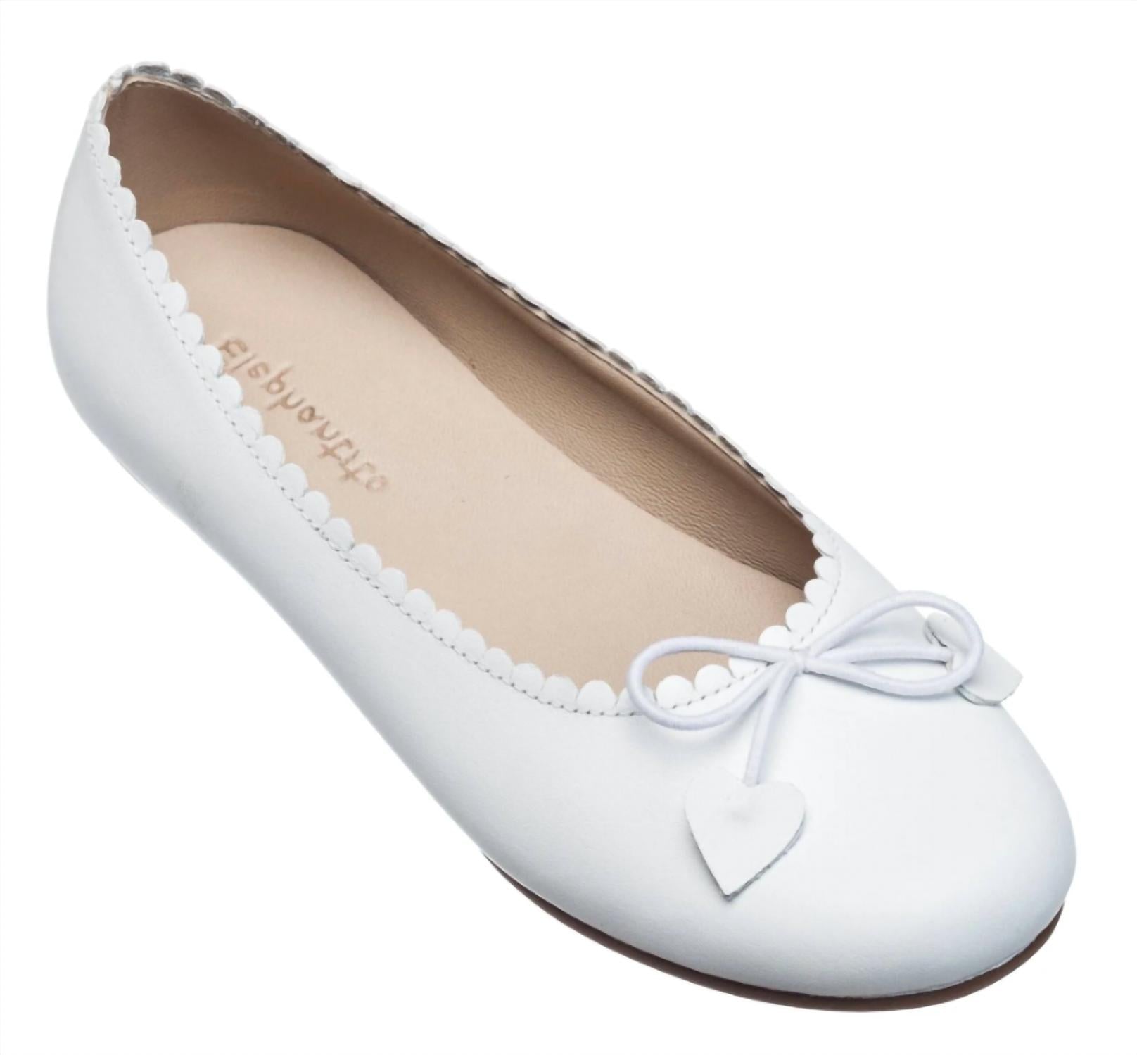 Elephantito - Girl's Scalloped Ballerina Flat