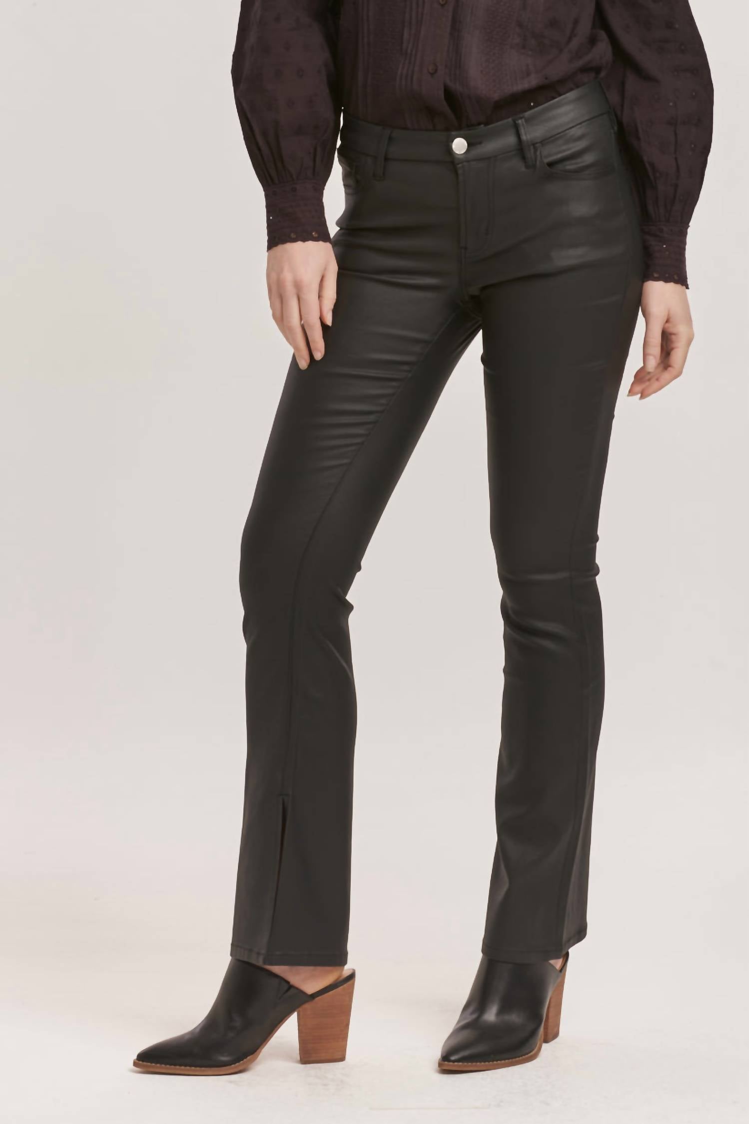 Dear John Denim - Jaxtyn Mid Rise Bootcut Coated Pants