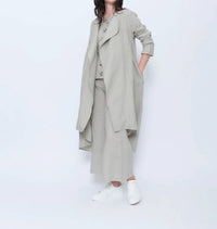 Blueberry - Draped Duster