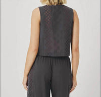 Splendid - Kenzie Eyelet Geo Tank Top