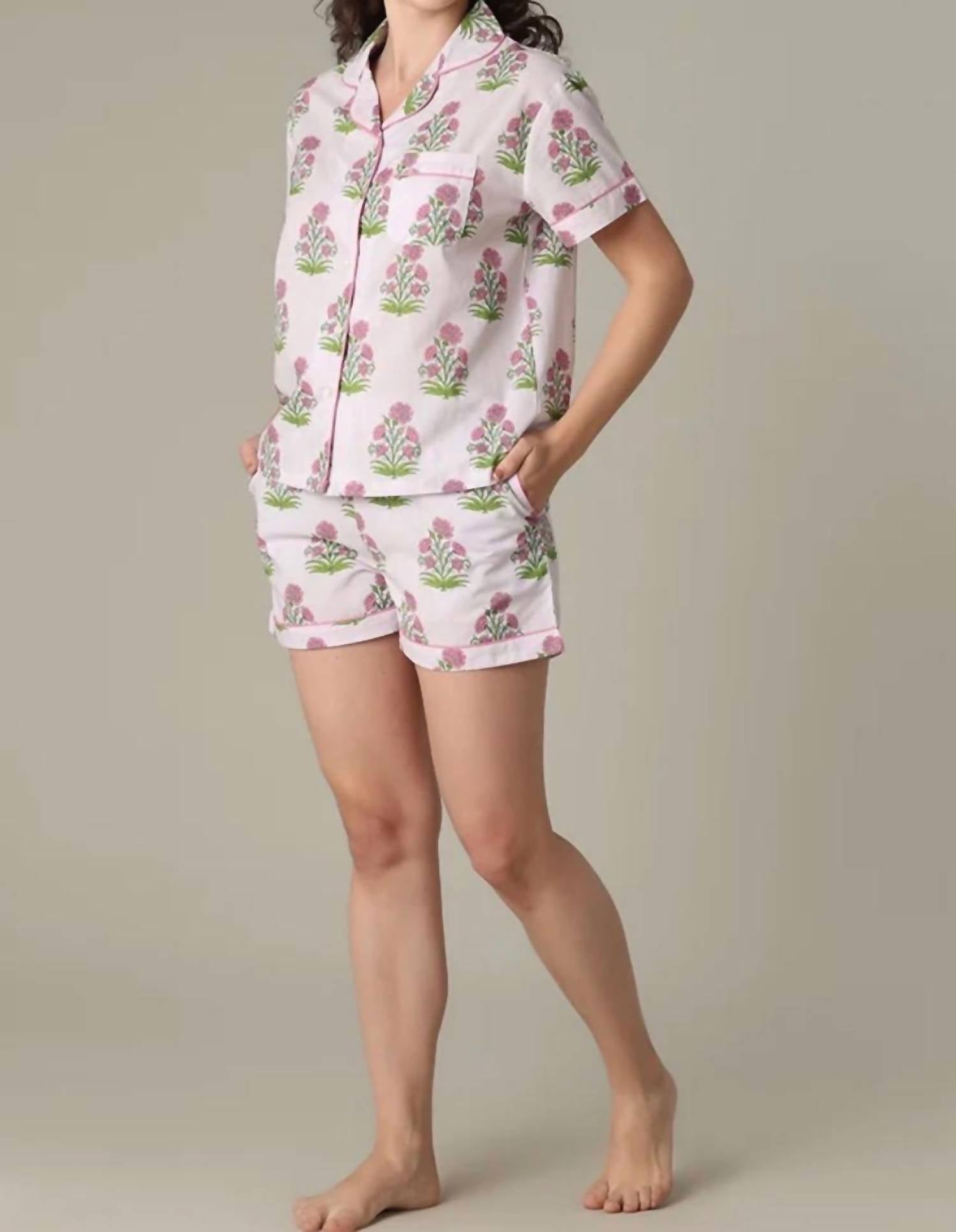 The Mahogany Store - Jolie Pajama Short Set