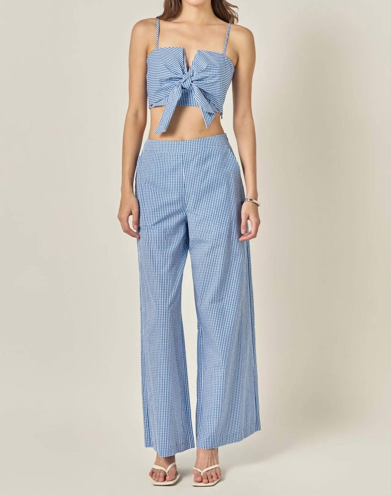 2.7 August Apparel - Check Set