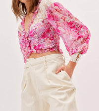 For Love & Lemons - LARA CROP TOP