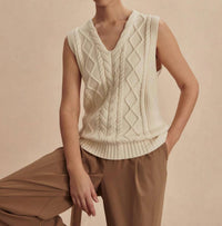 Varley - Kay Cable Knit Vest