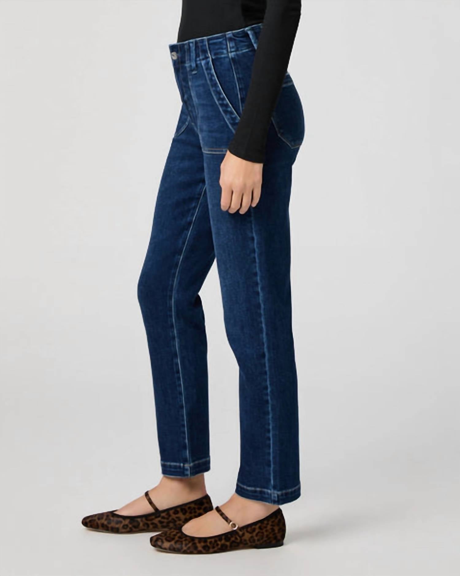 Paige - Mayslie Straight Ankle Jean
