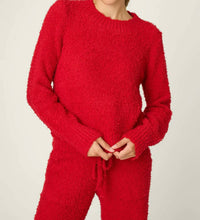 PJ Salvage Bundle Up Sweater in samba red - women's sweater