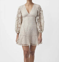 French Connection - Caballo Sequin V-neck Dress
