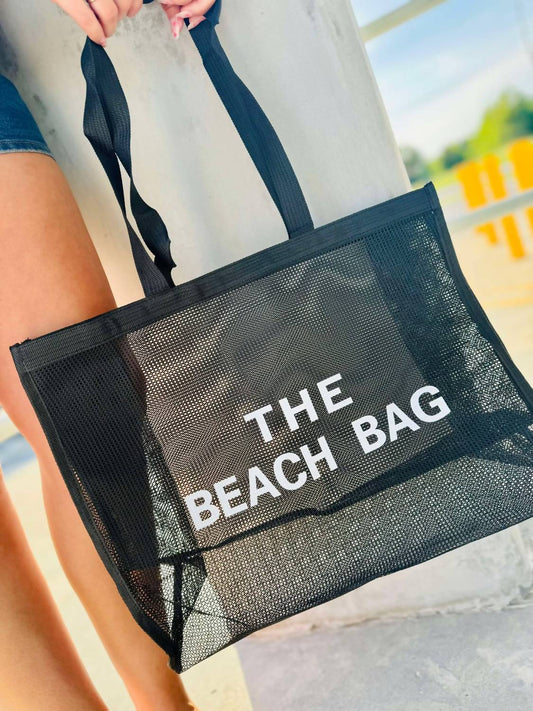 Judson & Company - Women's Mesh Beach Tote Bag