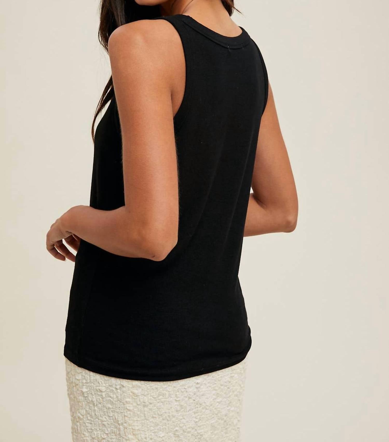 Wishlist - Ribbed Knit Tank