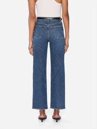 Frame - Wide High-rise Jeans