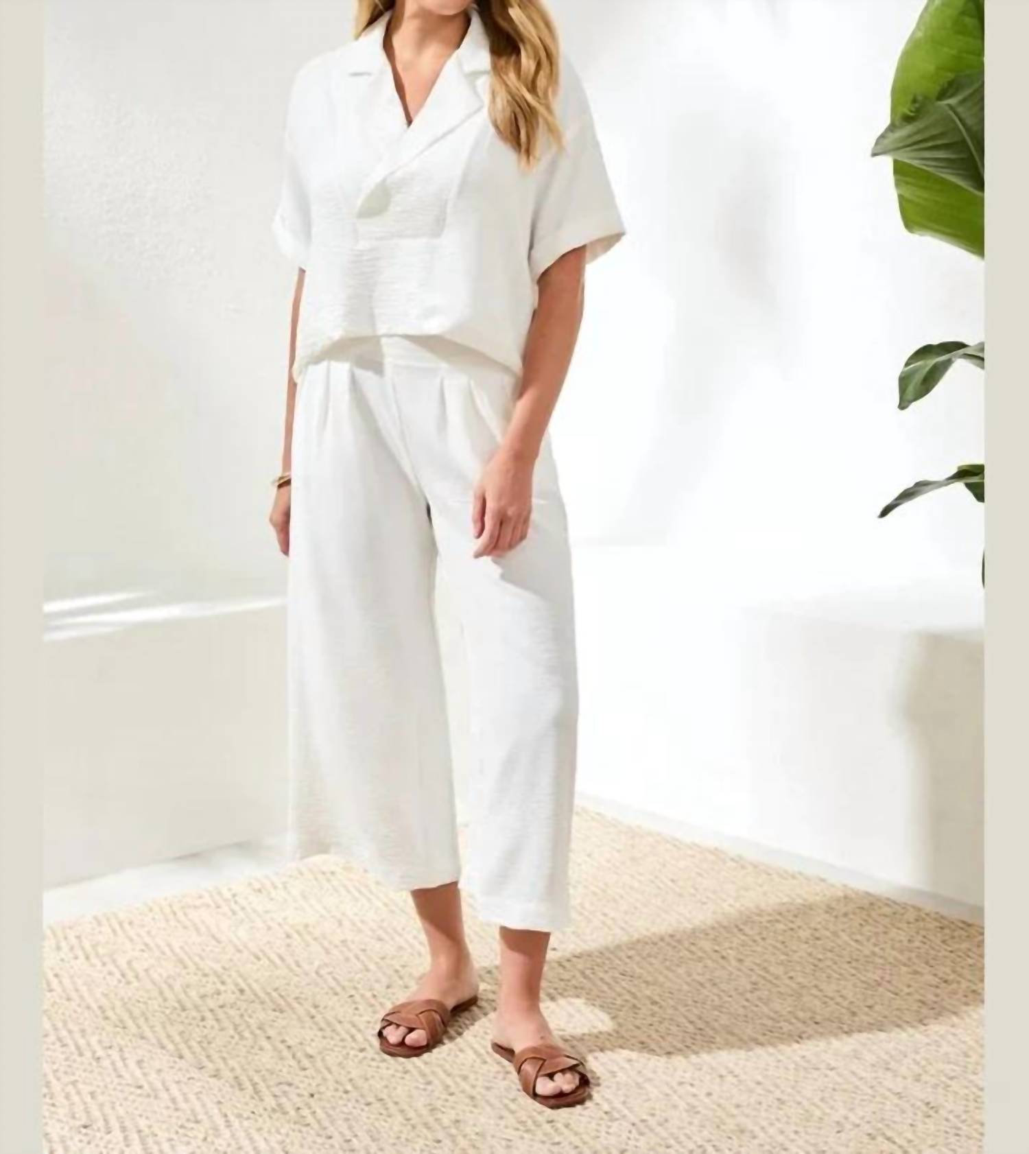 Tribal - Flowy Popover Blouse