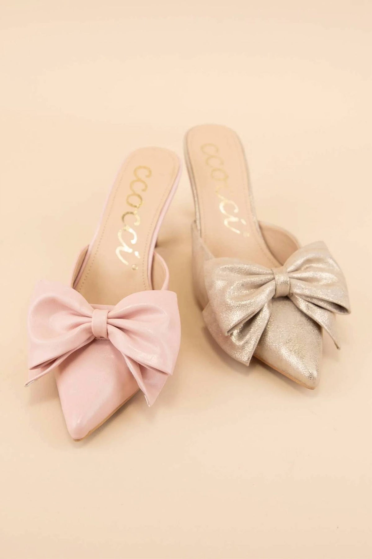 Ccocci - Women's Carol Pointed Toe Kitten Heel