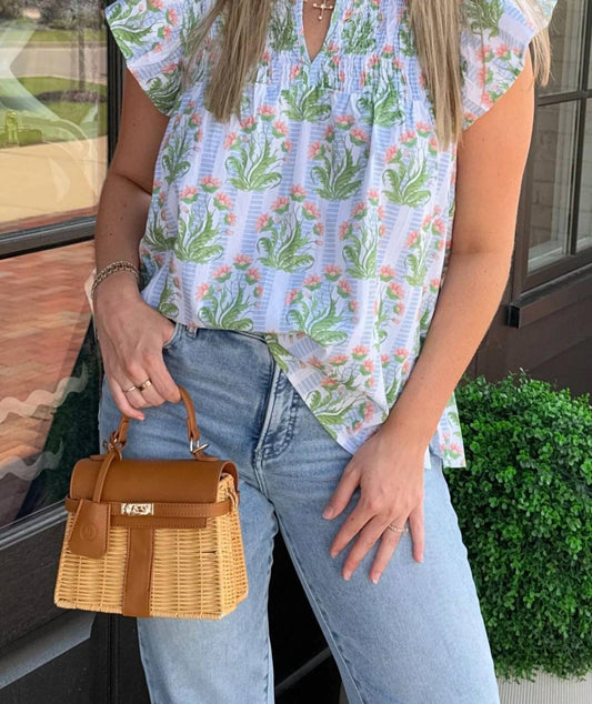 Marigold - Layla Chateau Toile Blouse