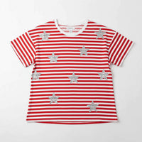 Vine & Love - Sequin Star Stripe Top