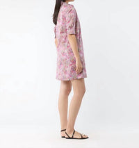 Ann Mashburn - Elbow Sleeve Frill Dress